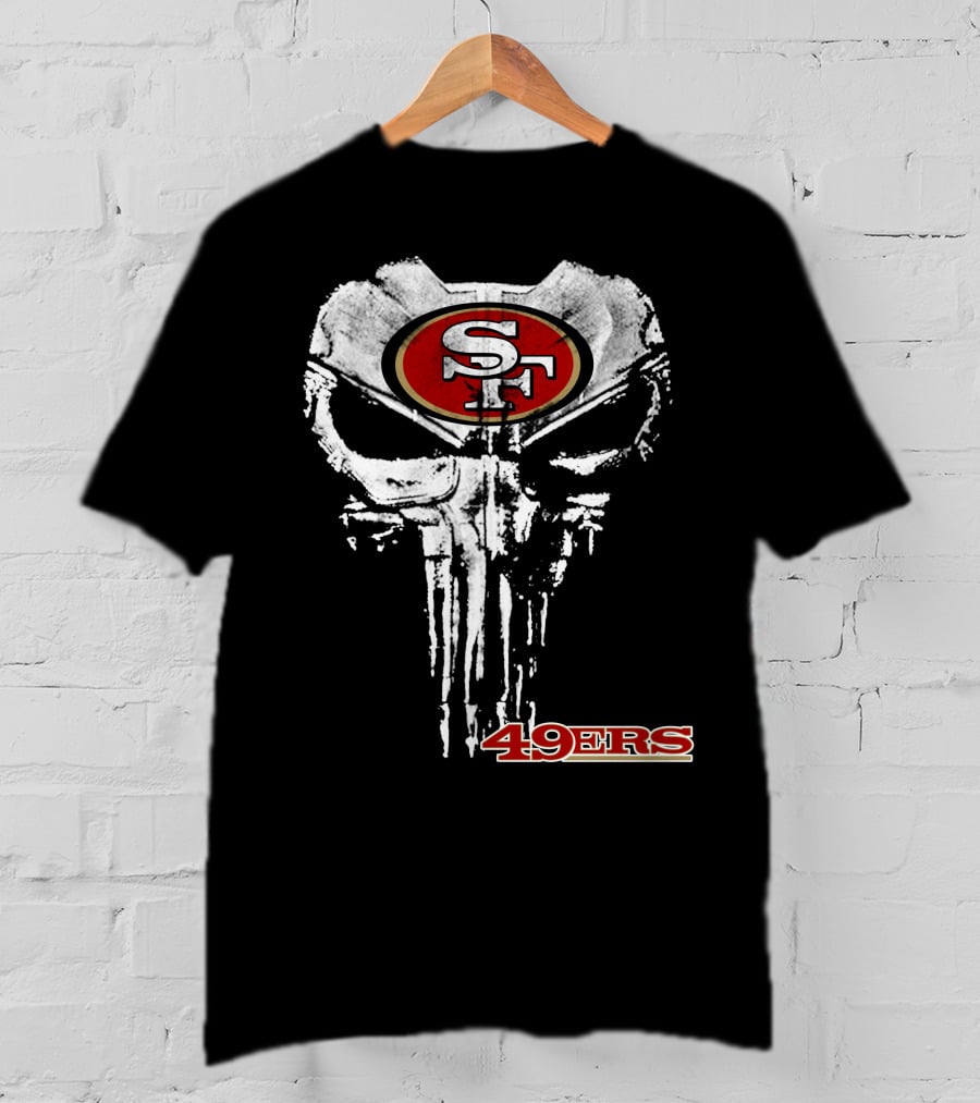 49ers Sf Punisher Logo T-Shirt
