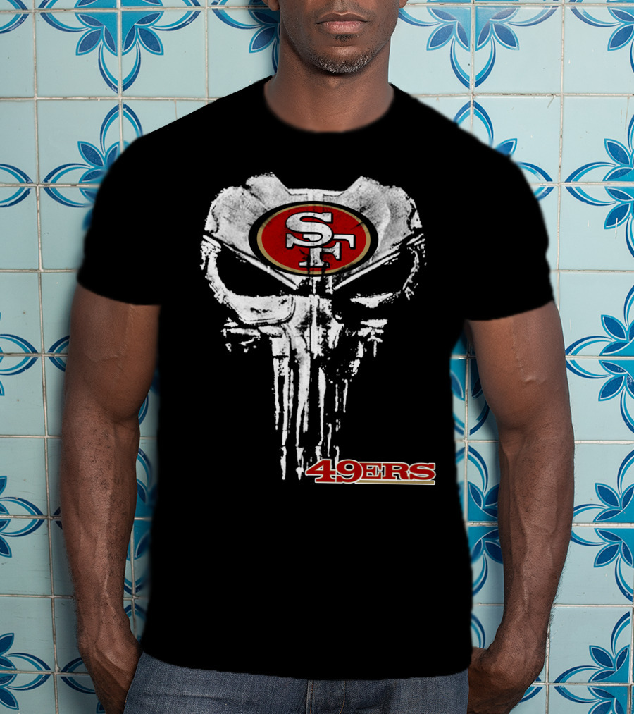 49ers Sf Punisher Logo T-Shirt