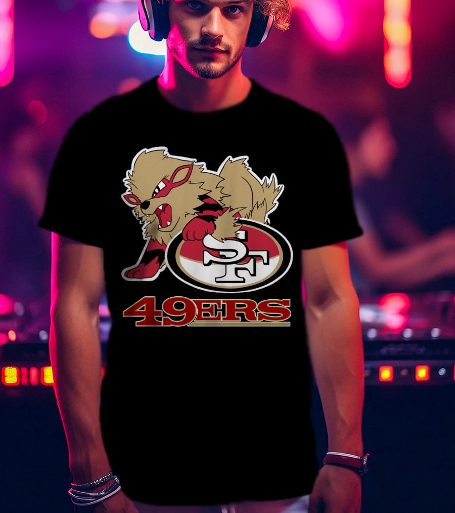 49ers Sf Logo Arcanine Fusion T-Shirt
