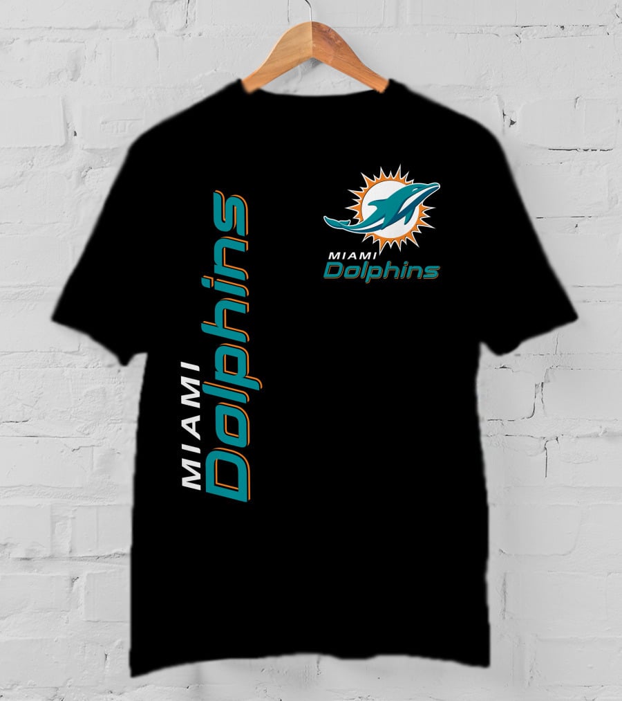 Miami Dolphins 10 Football Team T-Shirt