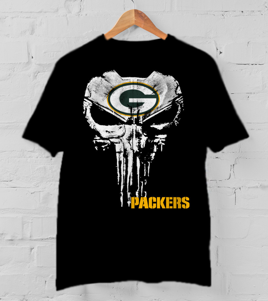Packers G Logo Skull T-Shirt