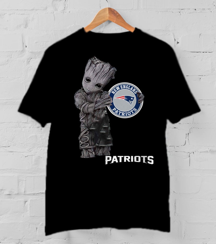 New England Patriots Groot Fan Art T-Shirt