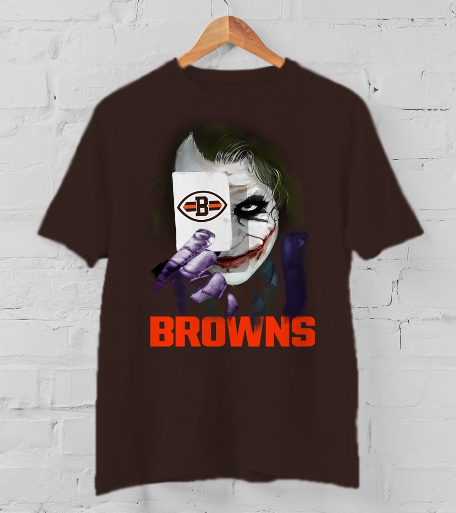 Browns Joker Card T-Shirt