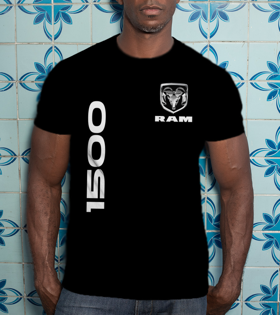 Ram 1500 Logo Truck Brand Identity T-Shirt
