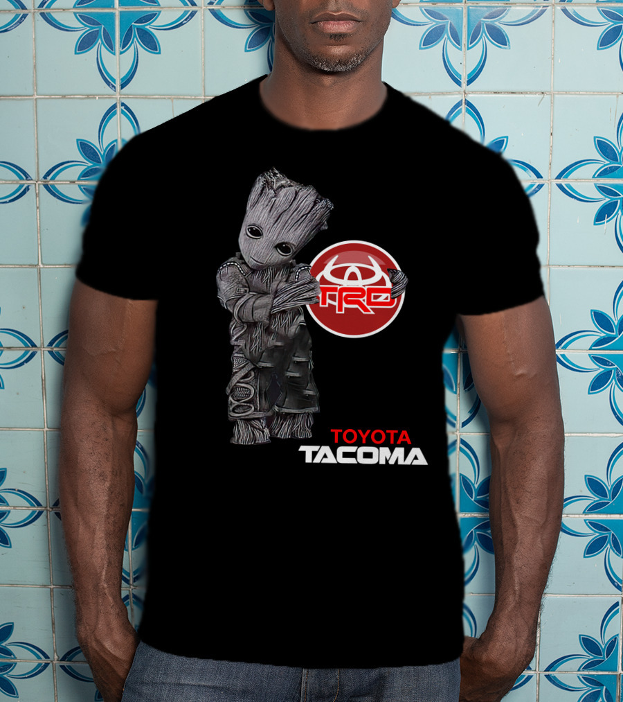 Toyota Tacoma Trd Groot Character Crossover T-Shirt