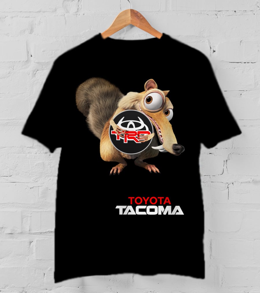 Toyota Tacoma Trd Ice Age Squirrel Crossover T-Shirt