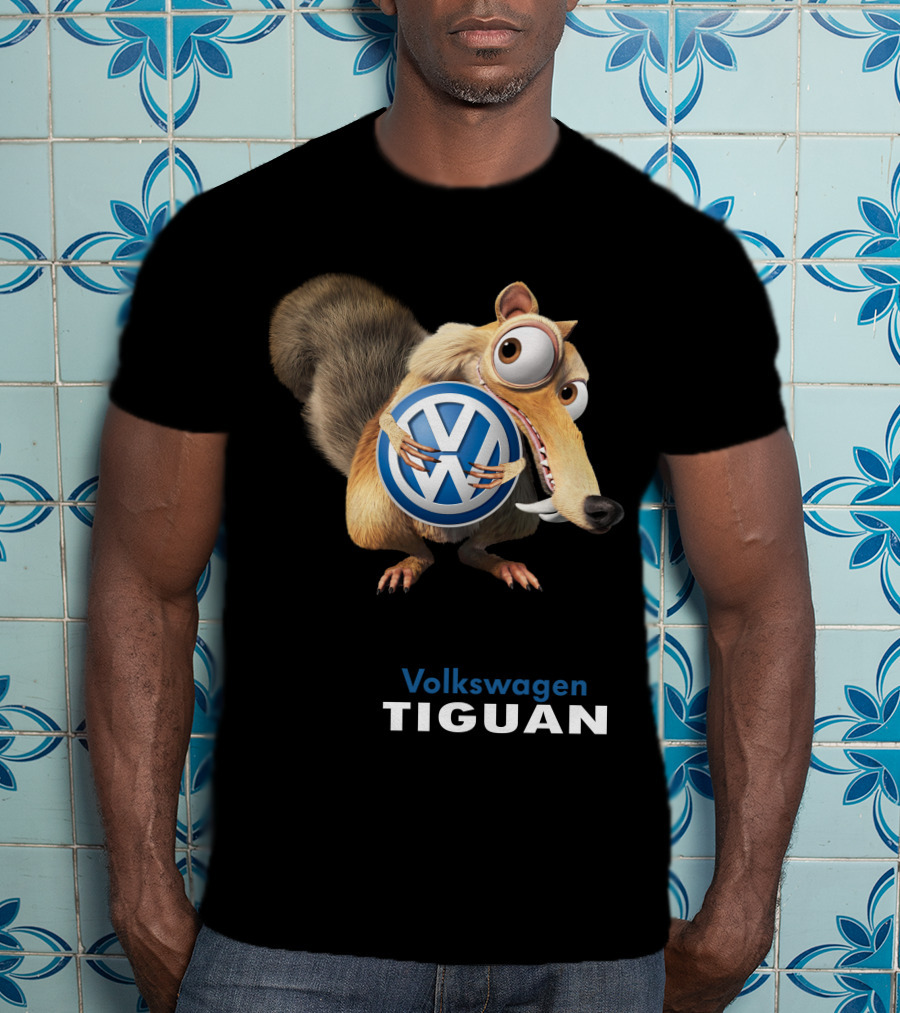 Volkswagen Tiguan Soc Scrat With Volkswagen T-Shirt