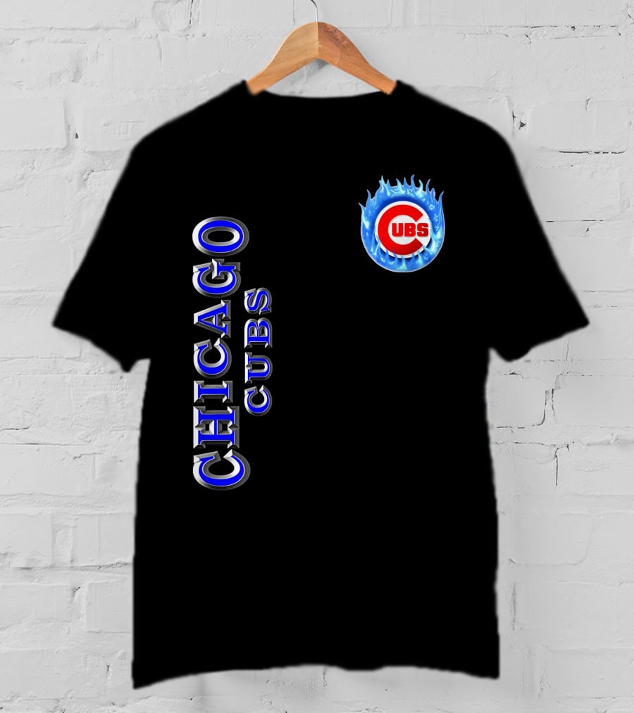 Chicago Cubs 03 Flame T-Shirt
