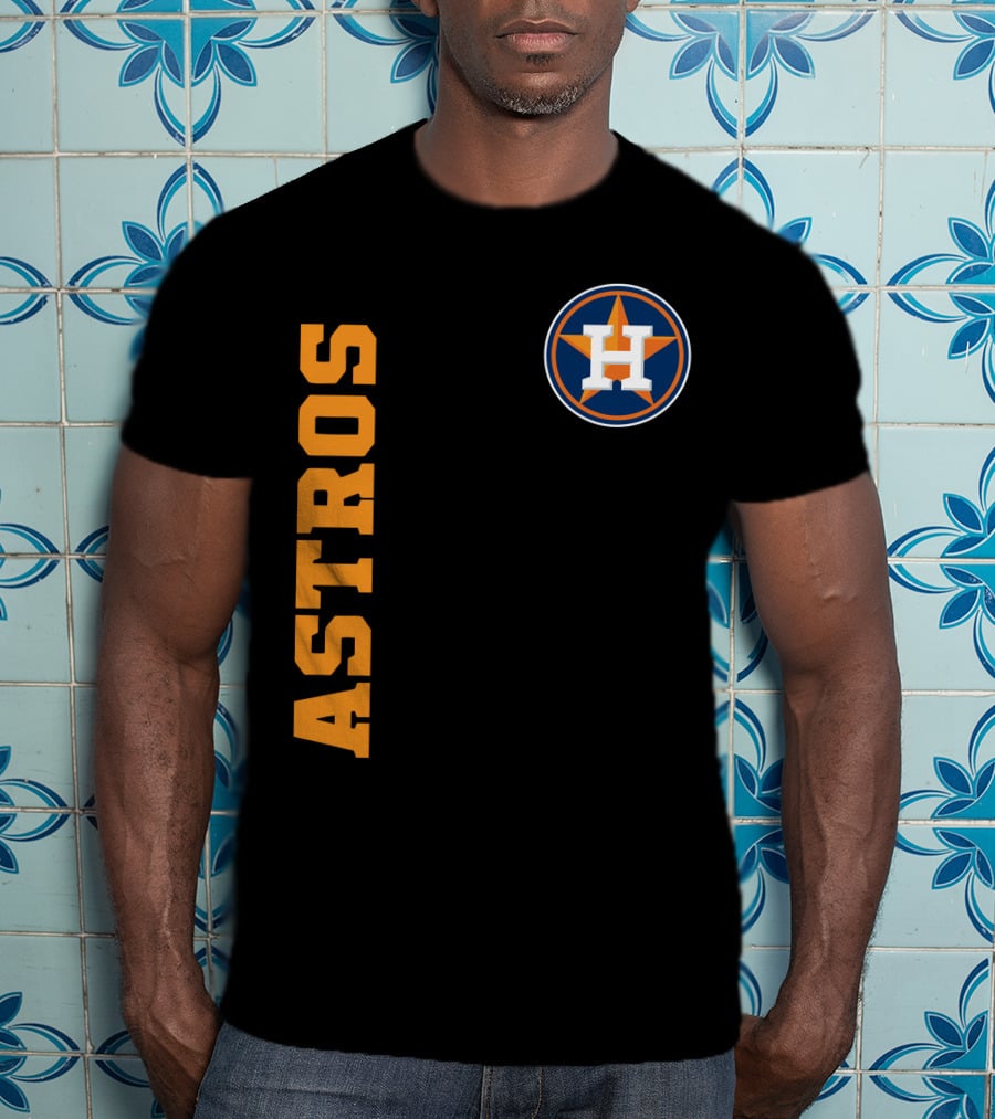 Astros Houston Logo Vertical T-Shirt