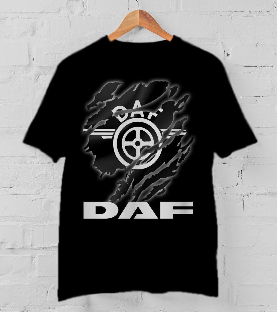 Daf Wheel Logo Claw Marks T-Shirt