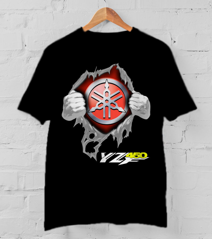 Yamaha Emblem Yz450 Dynamic Burst T-Shirt