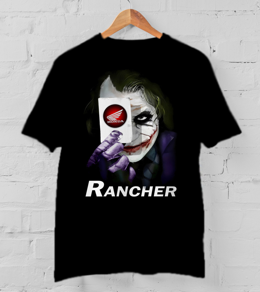 Rancher Honda Joker Playing Card T-Shirt