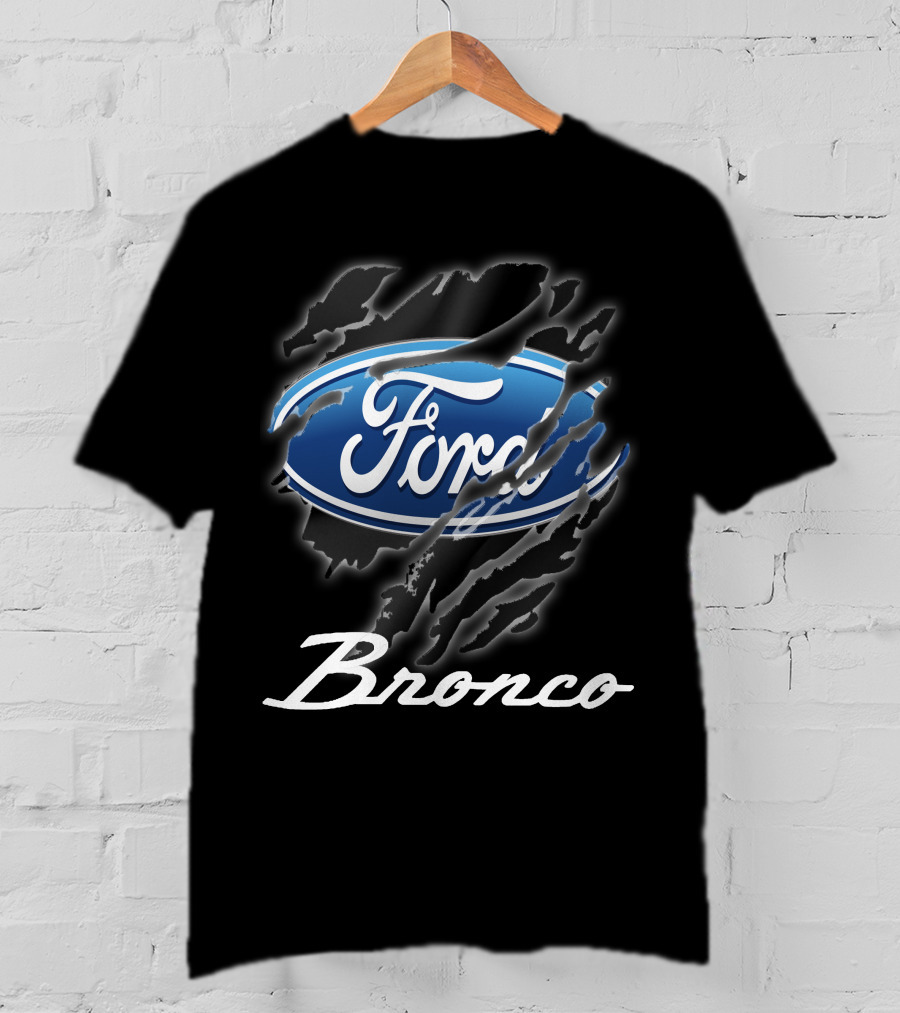 Ford Bronco Claw Mark Logo T-Shirt