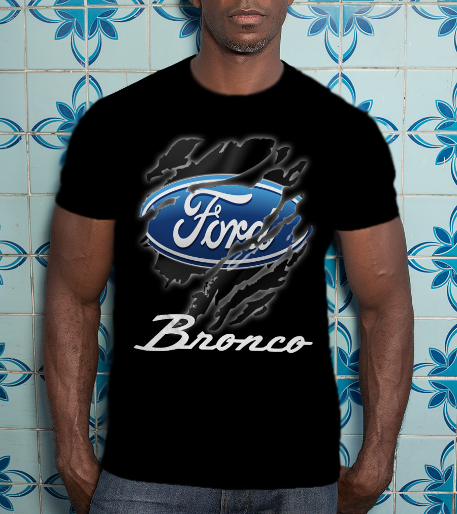 Ford Bronco Claw Mark Logo T-Shirt