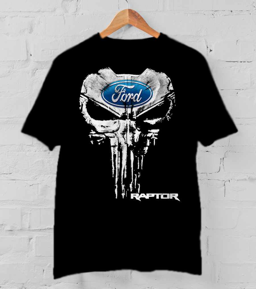 Ford Raptor Punisher Skull T-Shirt