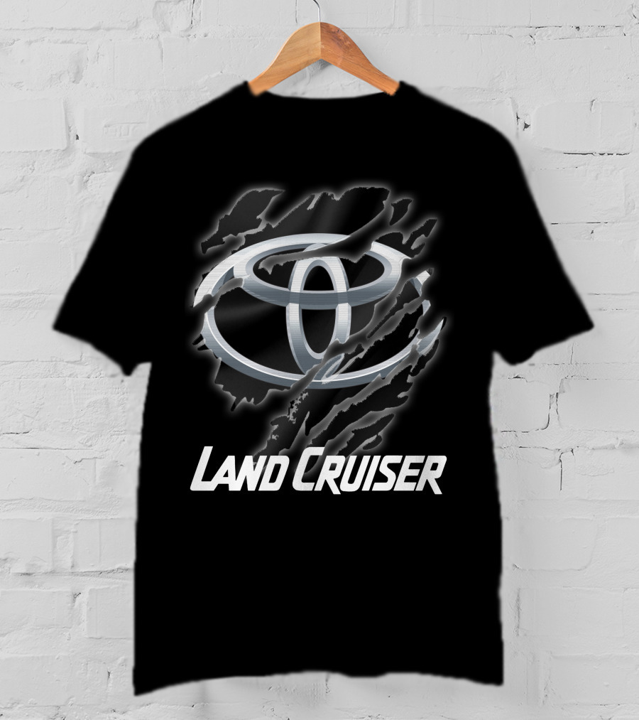 Toyota Land Cruiser 21 Logo Claw Marks T-Shirt