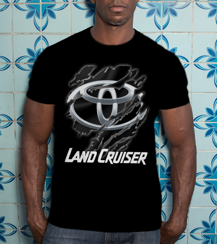 Toyota Land Cruiser 21 Logo Claw Marks T-Shirt