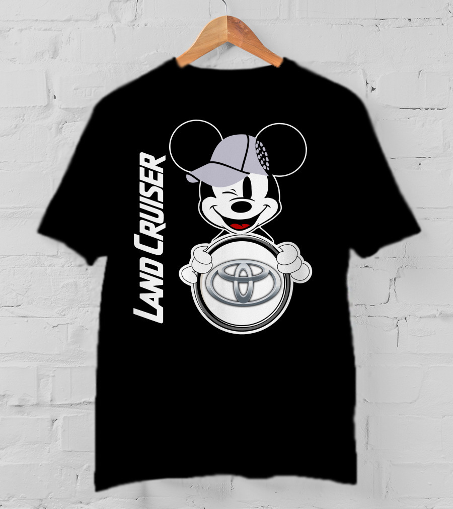 Land Cruiser Toyota Mickey Mouse Collaboration T-Shirt