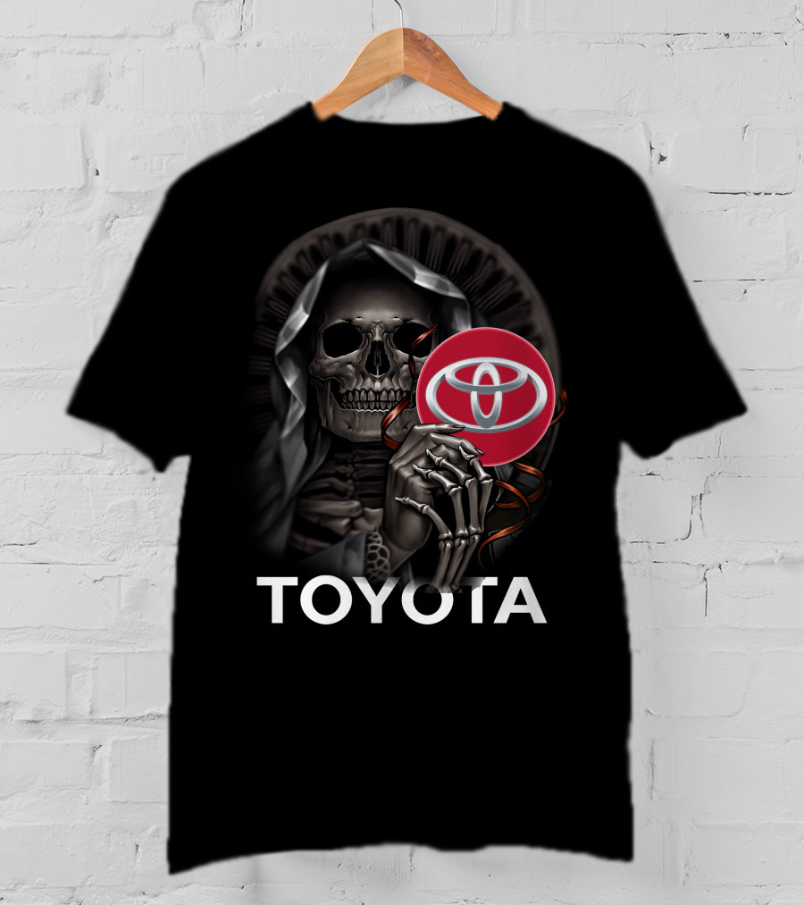 Toyota Grim Reaper Skeleton Holding T-Shirt
