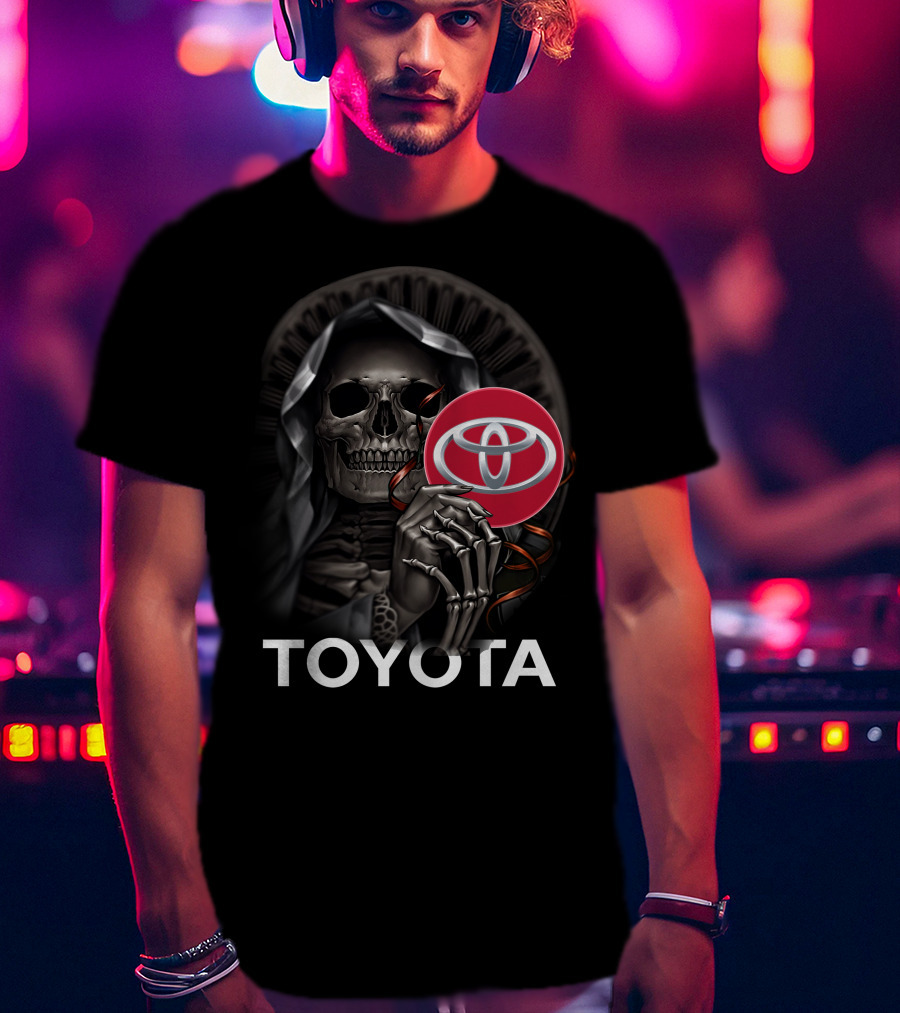 Toyota Grim Reaper Skeleton Holding T-Shirt
