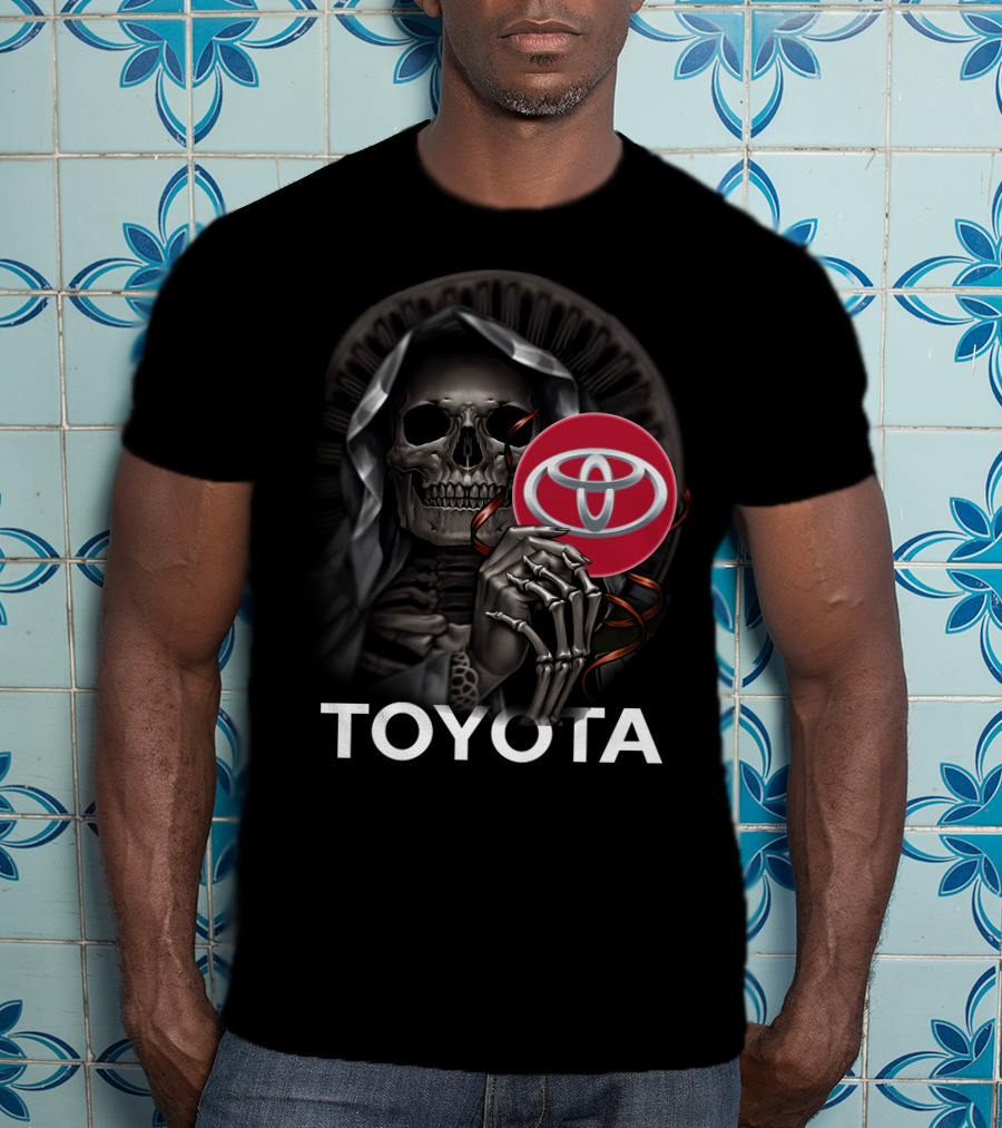 Toyota Grim Reaper Skeleton Holding T-Shirt