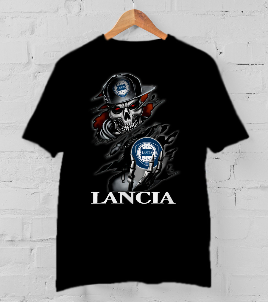 Lancia Skeleton Holding T-Shirt