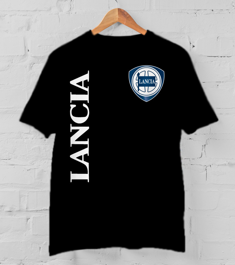 Lancia Shield Logo Vertical T-Shirt