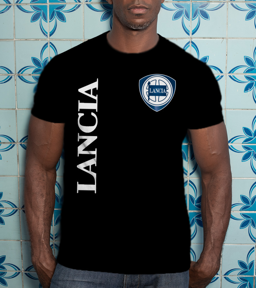 Lancia Shield Logo Vertical T-Shirt