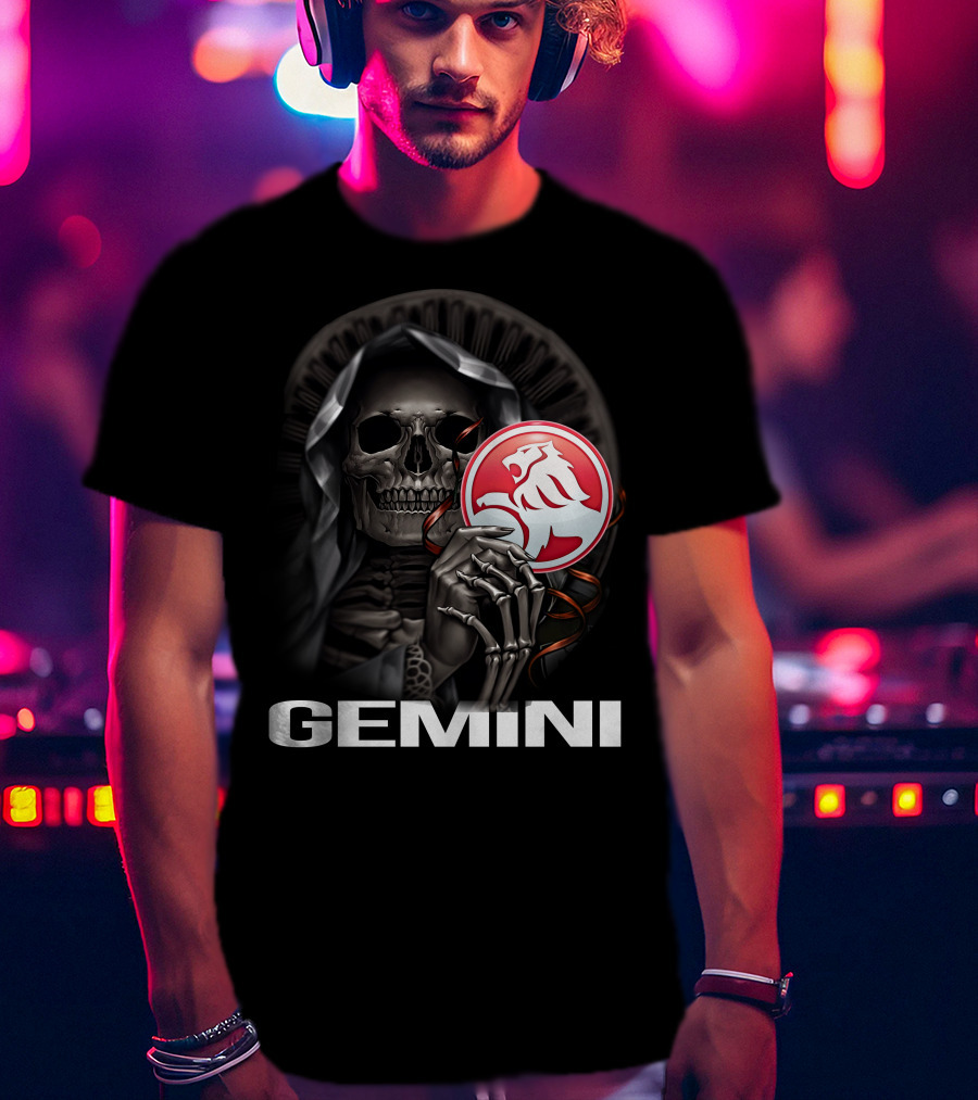 Gemini 18 Grim Reaper Holding Holden T-Shirt