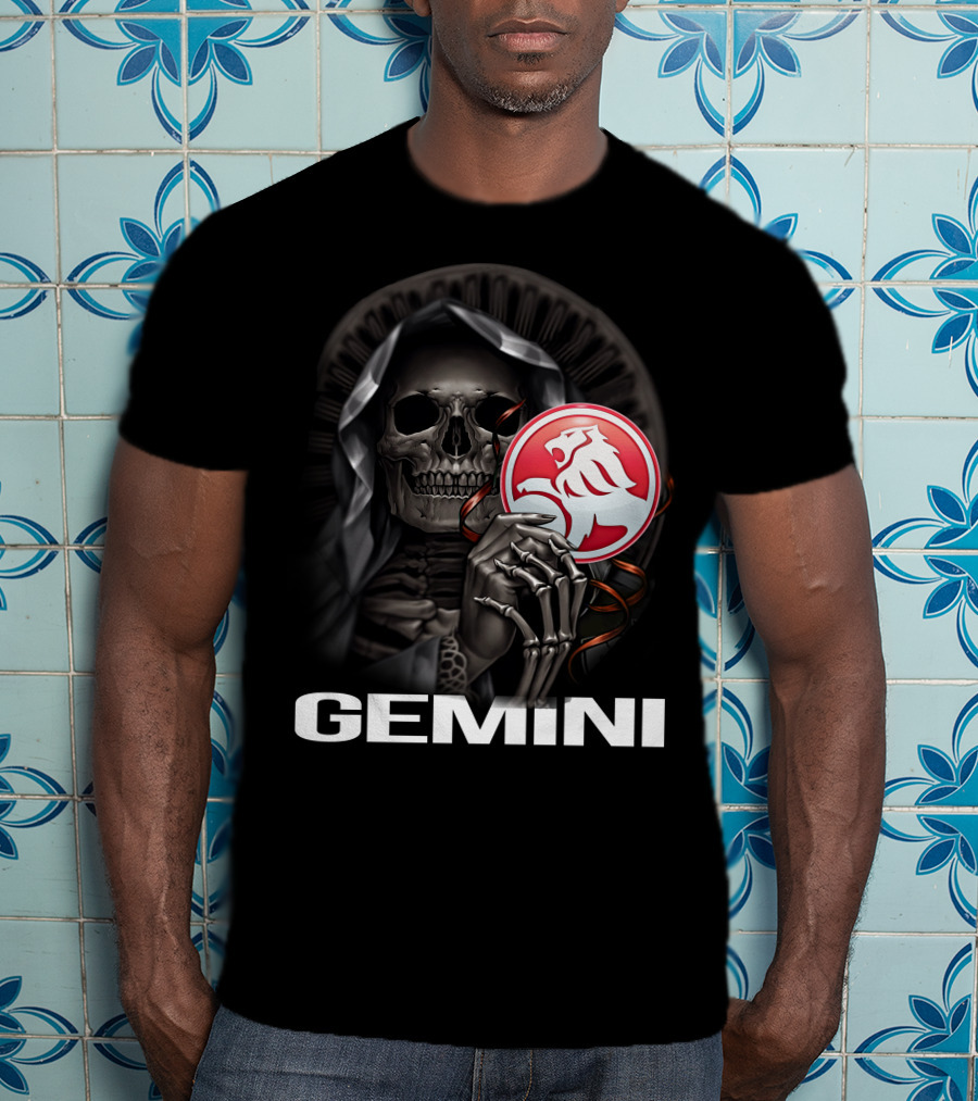 Gemini 18 Grim Reaper Holding Holden T-Shirt