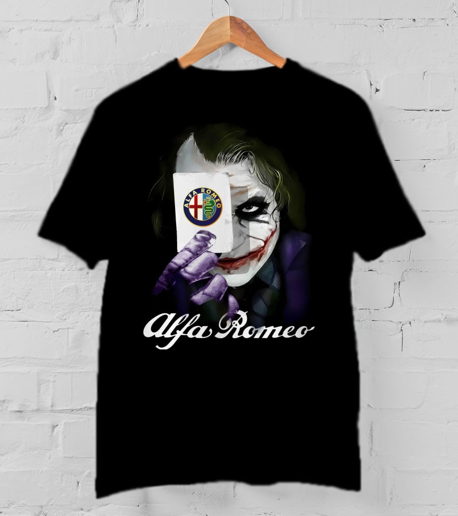 Alfa Romeo Joker Playing Card T-Shirt
