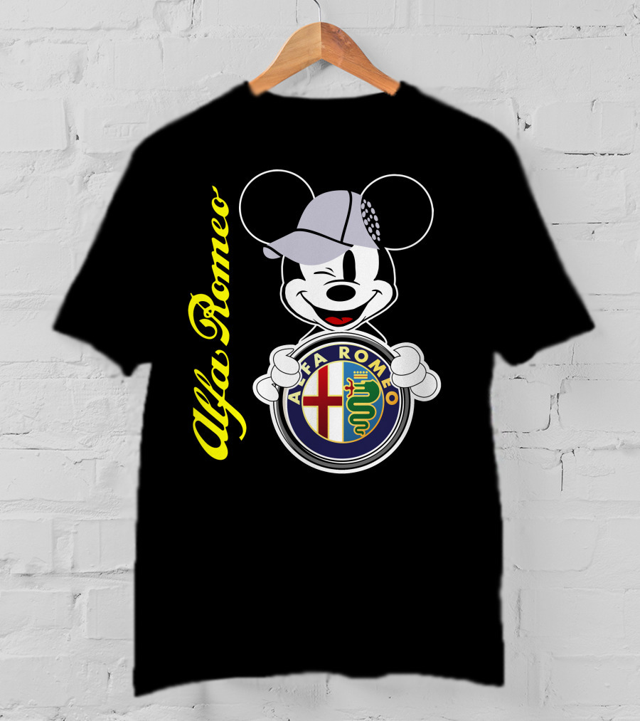 Alfa Romeo Mickey Mouse T-Shirt
