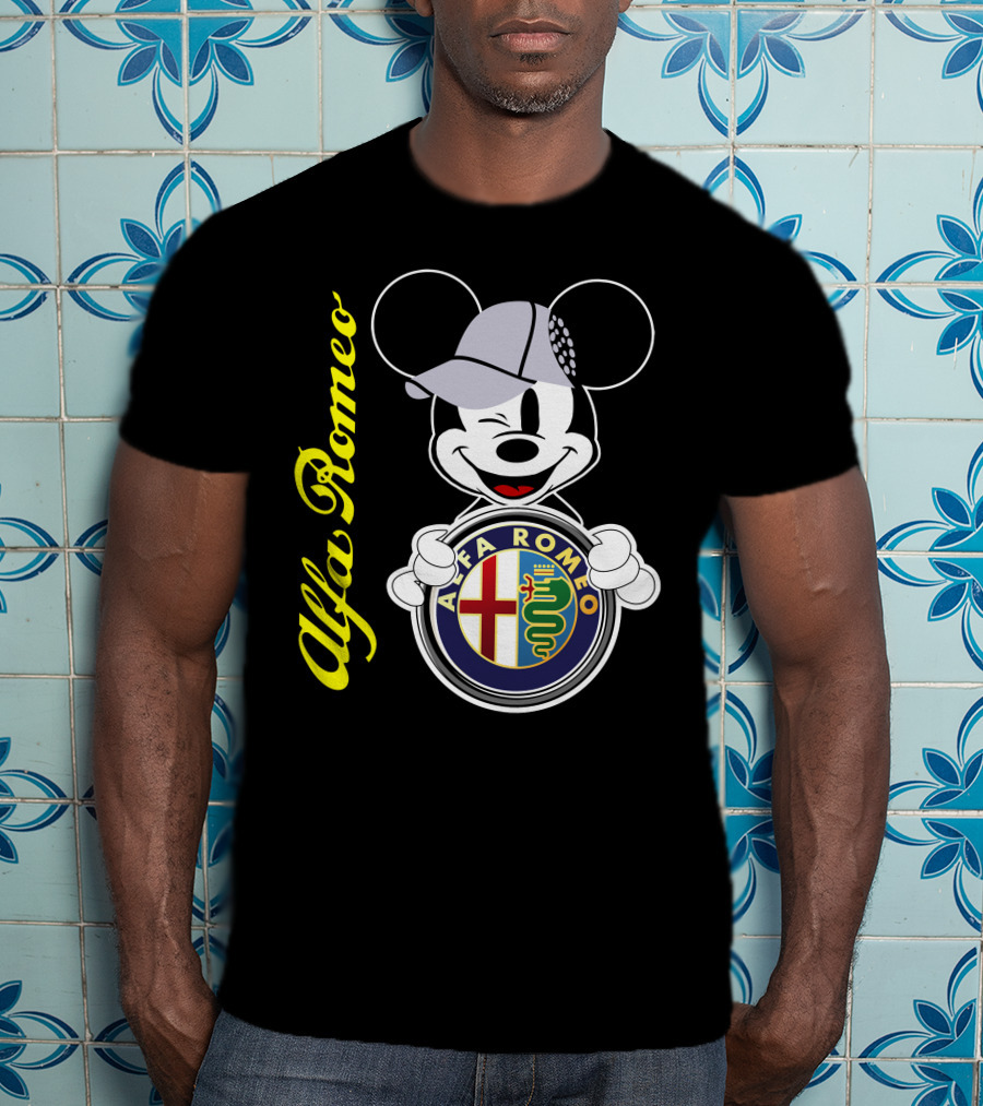 Alfa Romeo Mickey Mouse T-Shirt