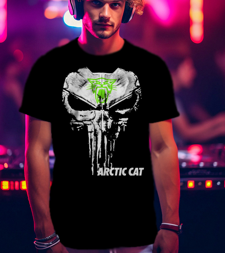 Arctic Cat Skull Logo Fusion T-Shirt