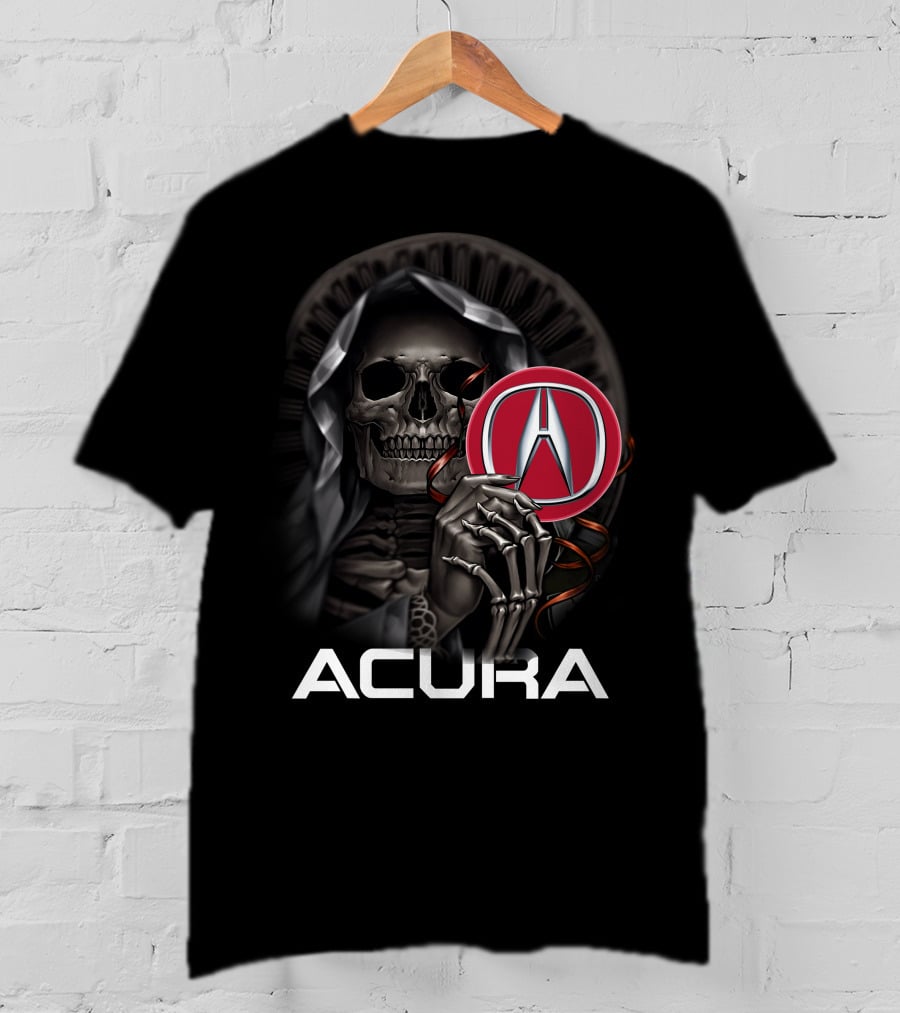 Acura Grim Reaper Skull Emblem T-Shirt