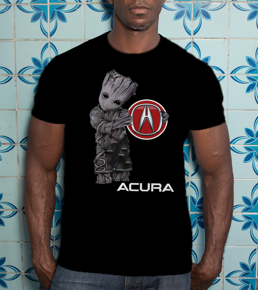 Acura Groot Holding Car T-Shirt