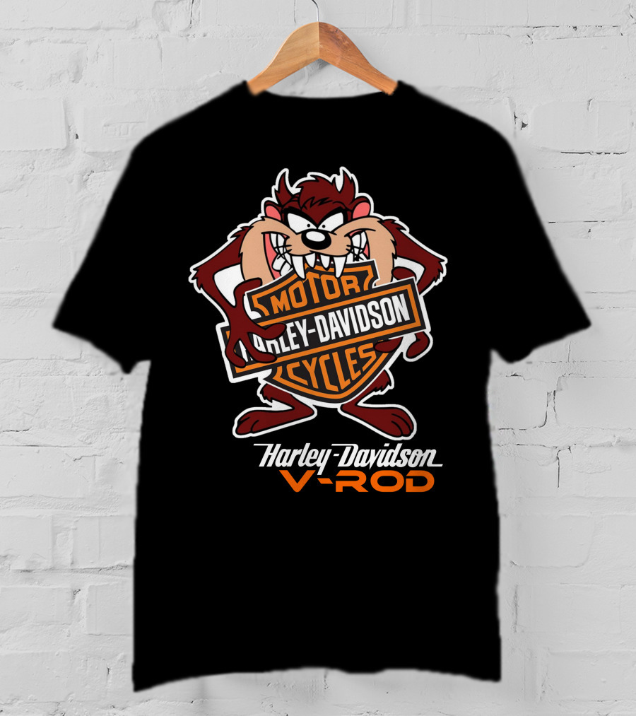 Harley Davidson V-Rod Taz Holding T-Shirt