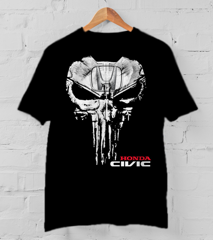 Honda Civic Skull T-Shirt