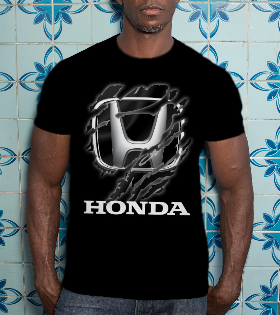 Honda Scratched Metal T-Shirt