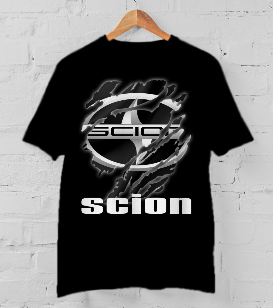 Scion Logo With Claw Marks T-Shirt