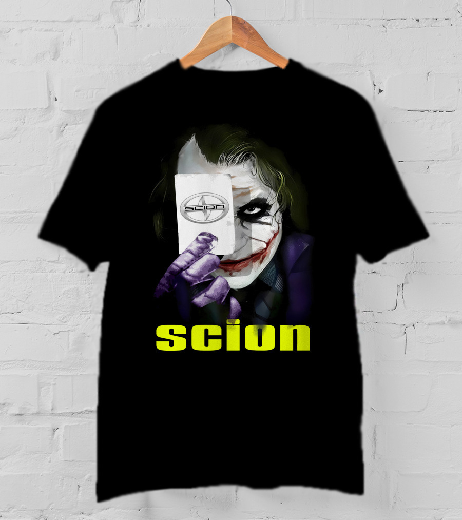 Scion Joker Card With Iconic Clown Face T-Shirt