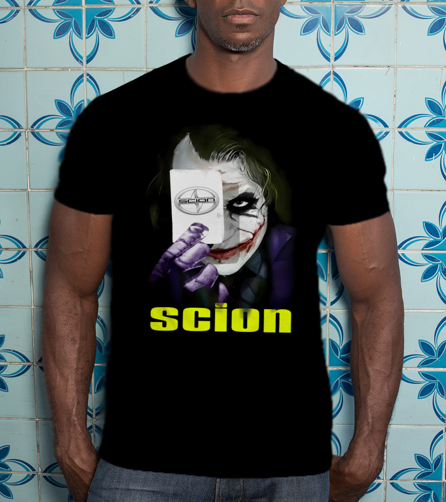 Scion Joker Card With Iconic Clown Face T-Shirt