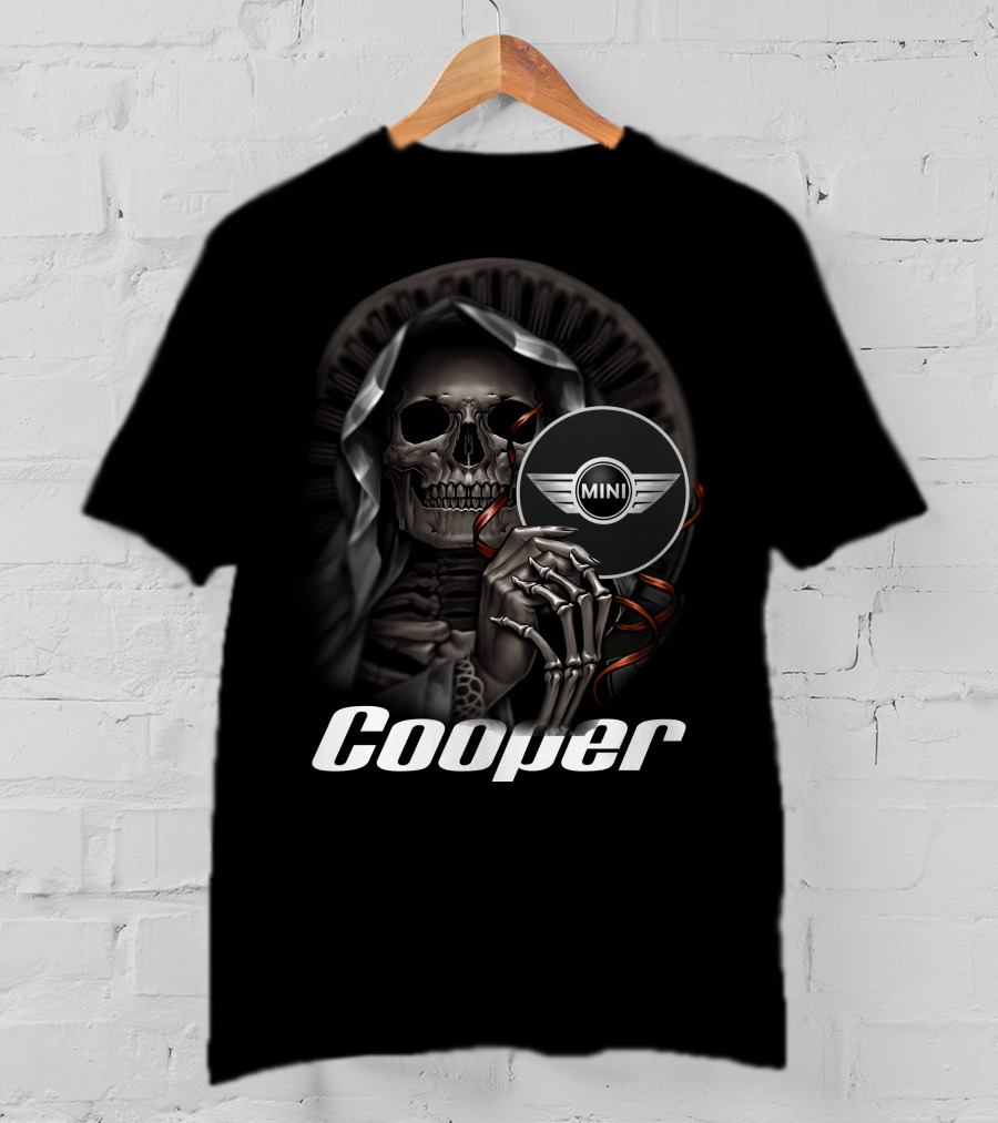 Cooper Mini Skeleton Grim Reaper T-Shirt