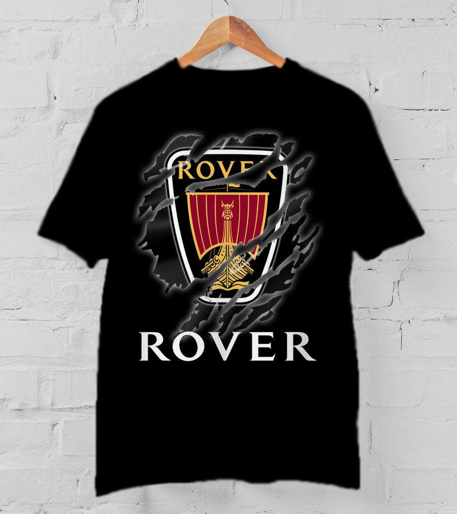 Rover Shield Emblem Claw Marks Rover12 T-Shirt