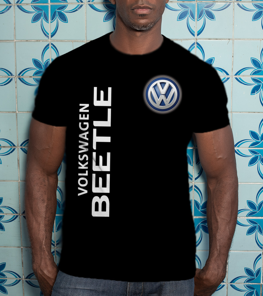 Volkswagen Beetle Vw Logo Classic Car T-Shirt