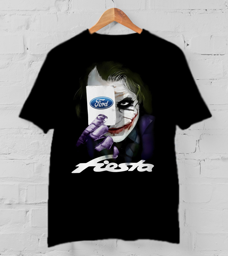 Joker Ford Fiesta Card Joker Face T-Shirt
