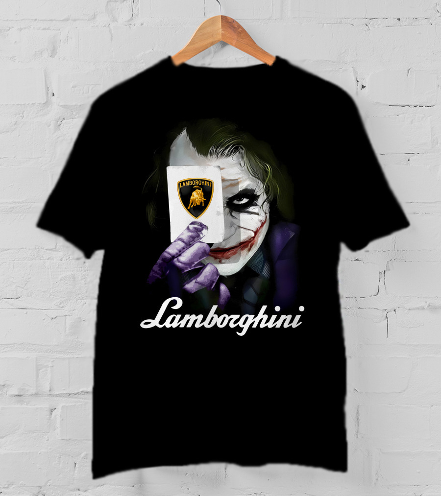 Lamborghini Joker Card Fusion T-Shirt