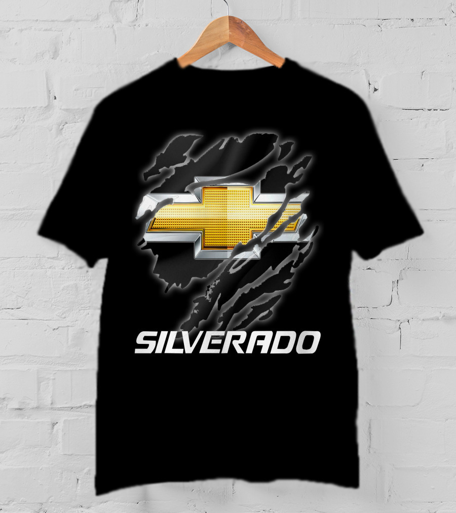 Silverado Chevrolet Logo Claw Mark T-Shirt