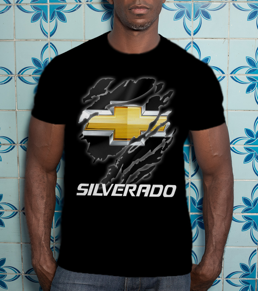 Silverado Chevrolet Logo Claw Mark T-Shirt