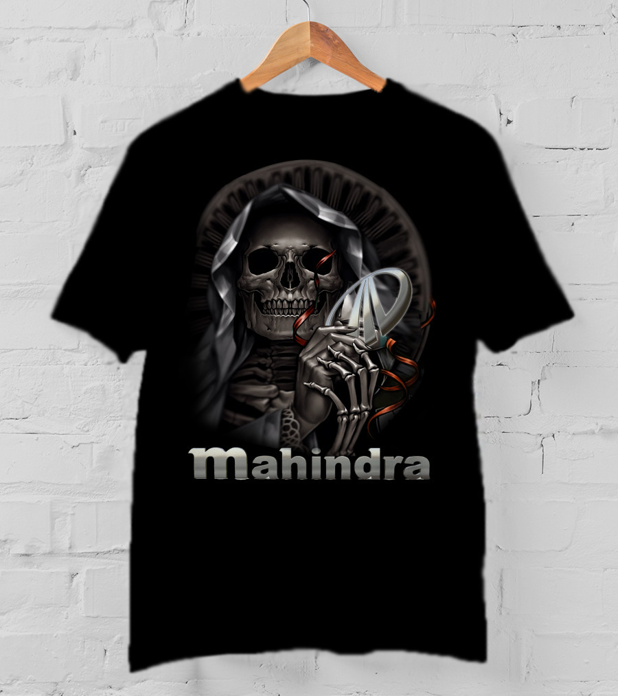 Mahindra Grim Reaper Holding T-Shirt